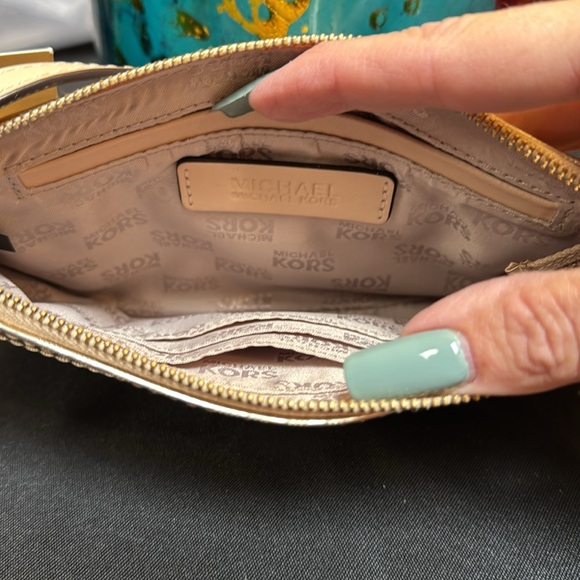 Michael Kors Gold Wristlet - Picture 3 of 3